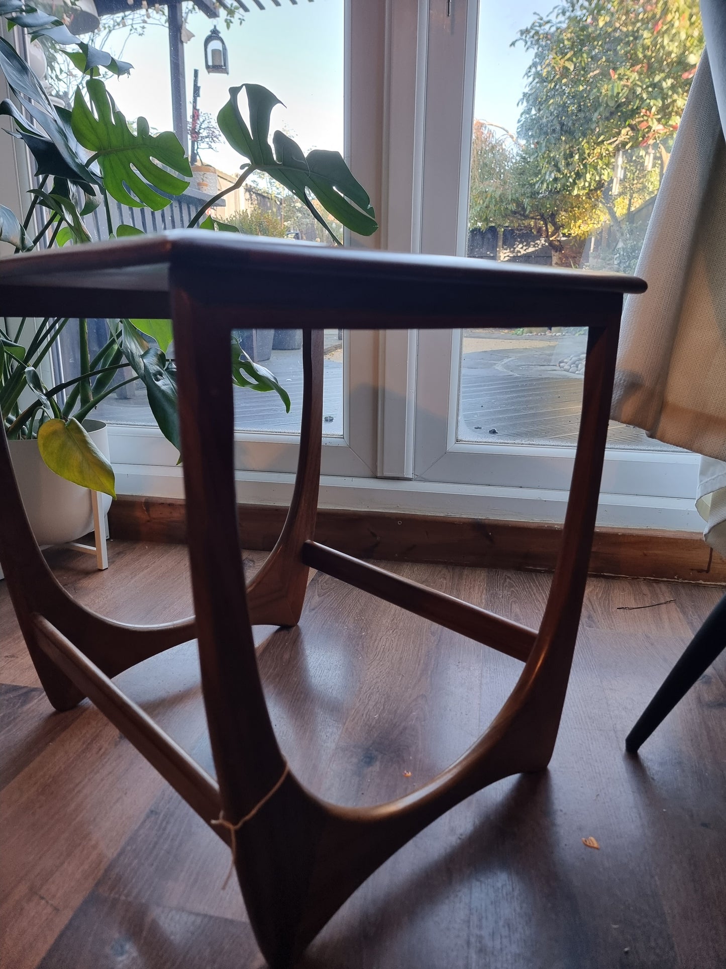 Mid Century tiled side table